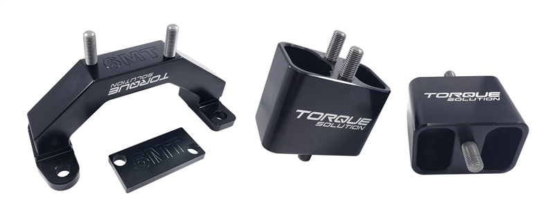 Subaru WRX STI Engine Mounts - Torque Solution - Solid Billet Aluminum - `04-`17 Subaru WRX STI Engine Mounts - Torque Solution - Solid Billet Aluminum - `04-`17